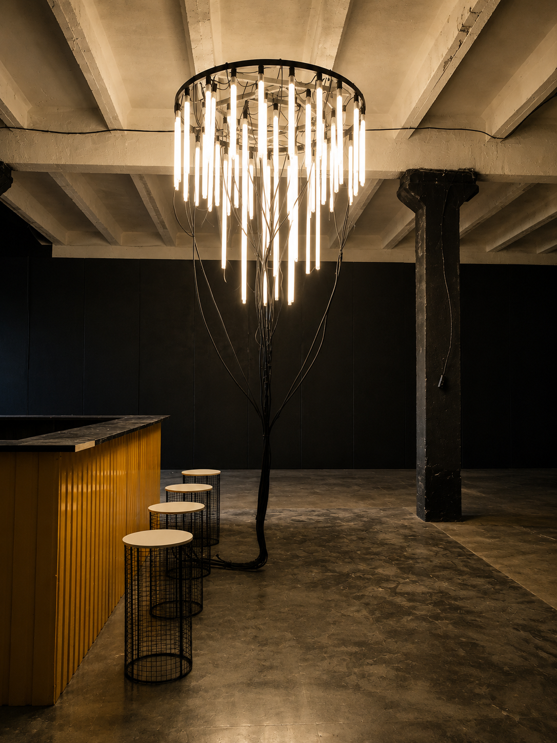 Mystery Play — Individuelle Bar & Lichtinstallation